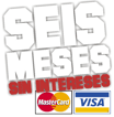 SEIS MESES SIN INTERESES / Visa / Mastercard